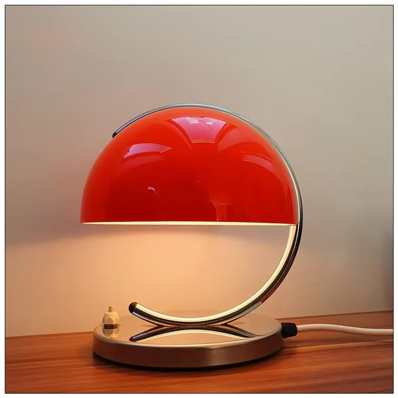 Lámpara de Mesa de Estilo Escandinavo en Vidrio – Elegancia y Modernidad 