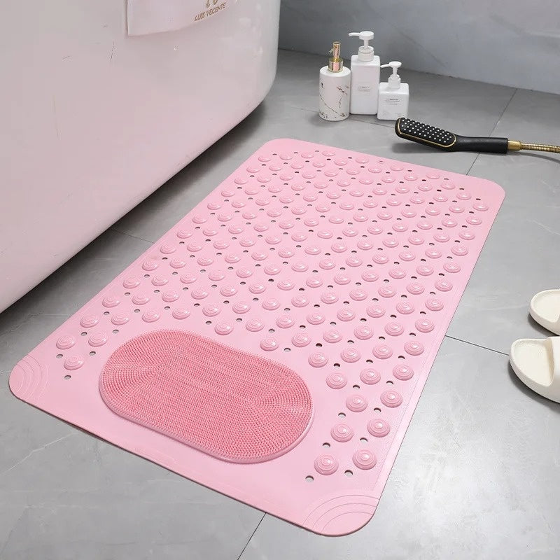Non-slip Bath Mat – Gentle Cleaning and Foot Massage 