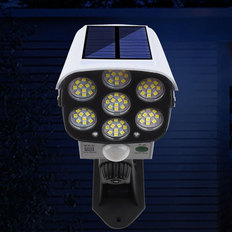 Caméra De Surveillance Factice Solaire – Protection Visuelle Efficace