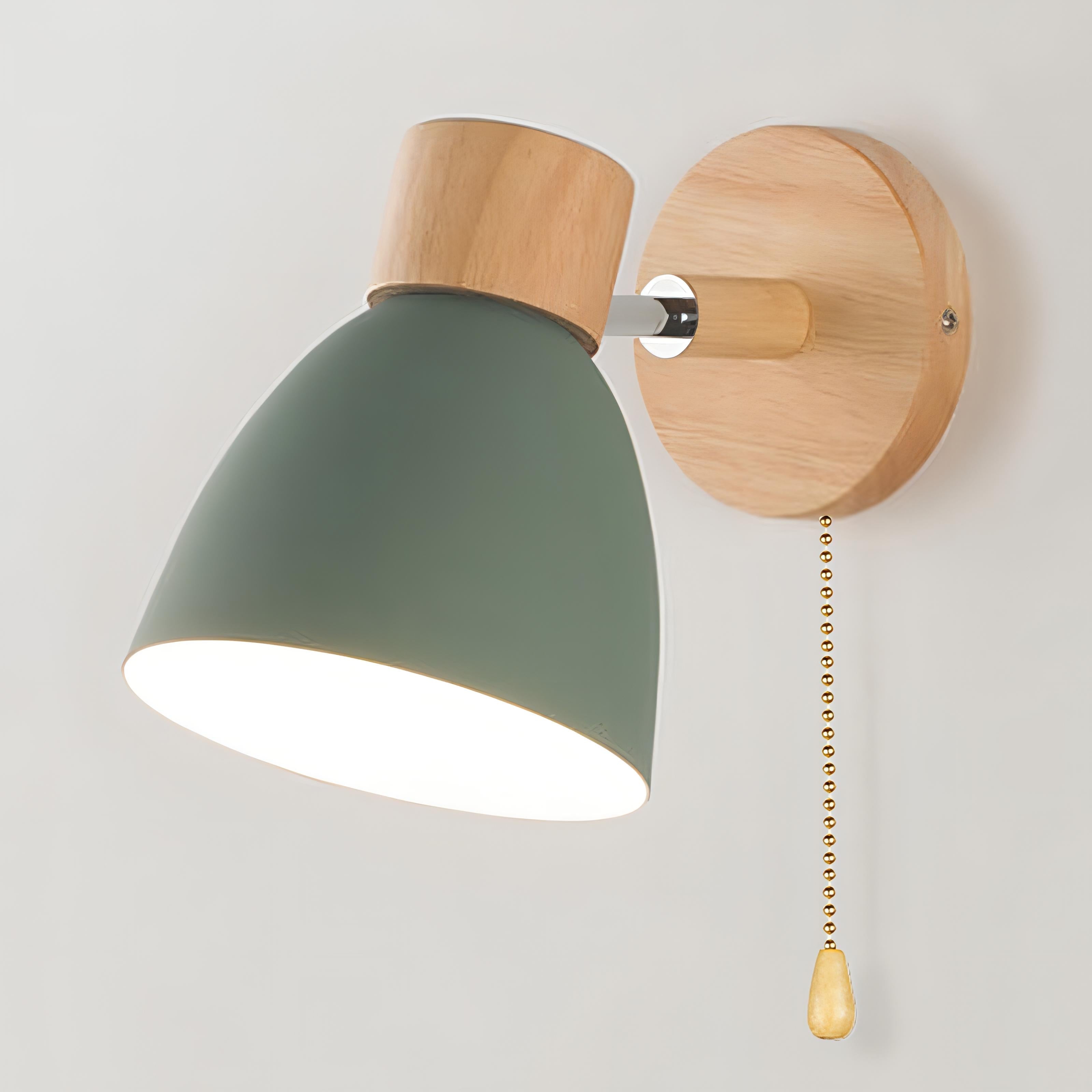 Lámpara de Pared Moderna – Estilo Minimalista y Toque Natural 