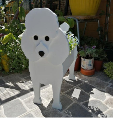 Originaler Blumentopf — Hundform 