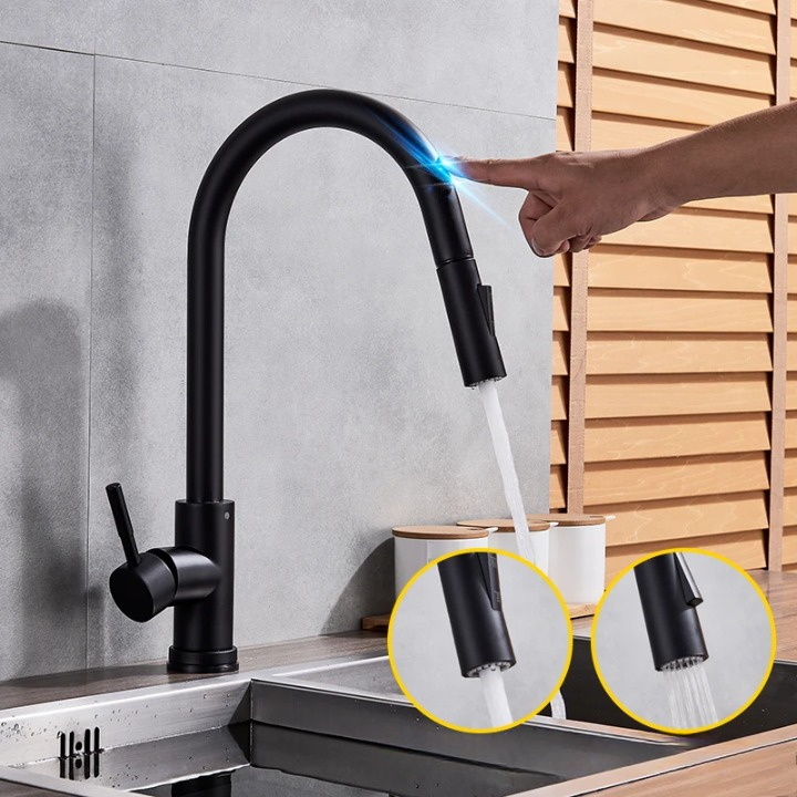 Intelligent Kökshandtag – Touchsensor och Flexibel Dusch 