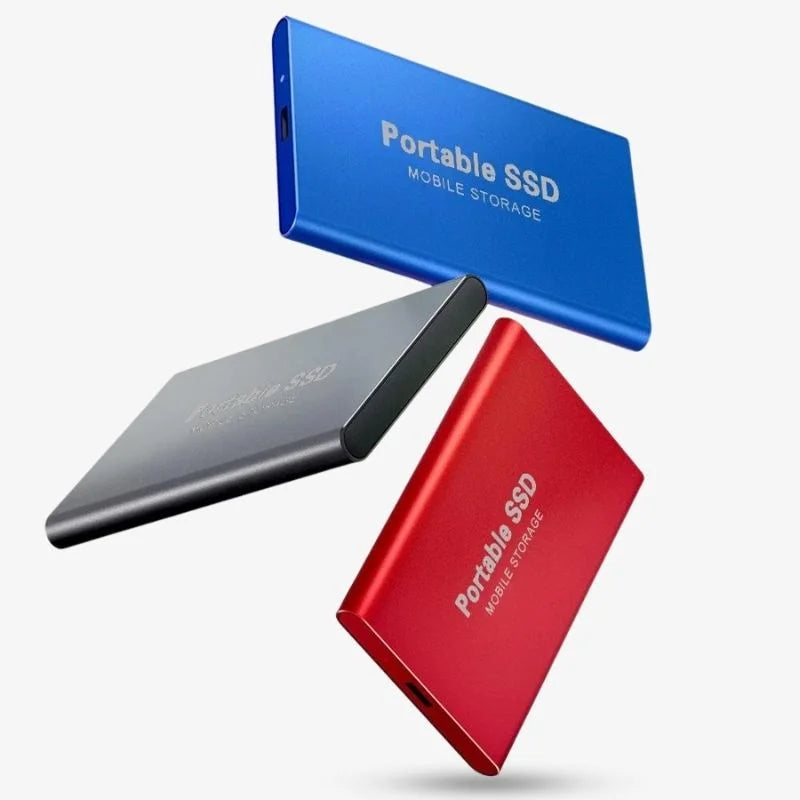 Externes Hochgeschwindigkeits-SSD-Laufwerk – Flüssige und kompakte Transfers 