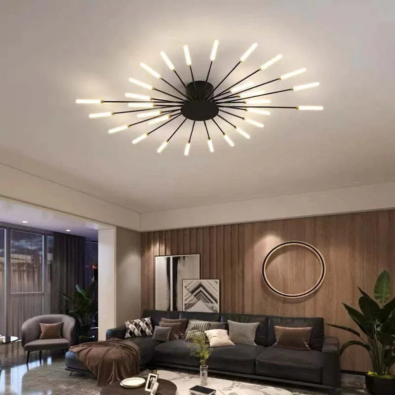 Moderne LED-Deckenleuchte – Elegante Beleuchtung und zeitgenössisches Design 