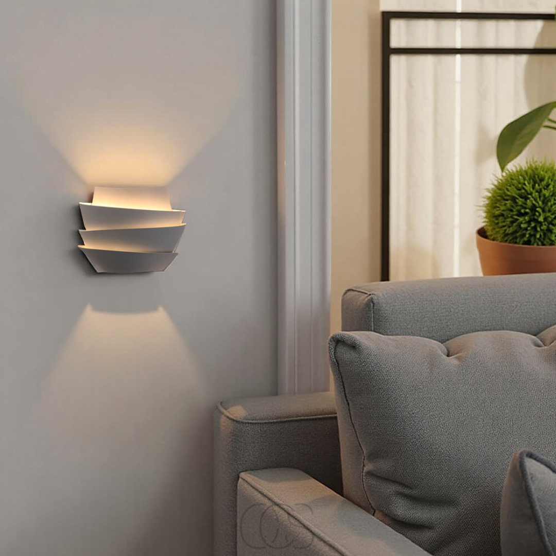 Aplique de Parede LED Duplo Feixe – Iluminação Moderna e Elegante 