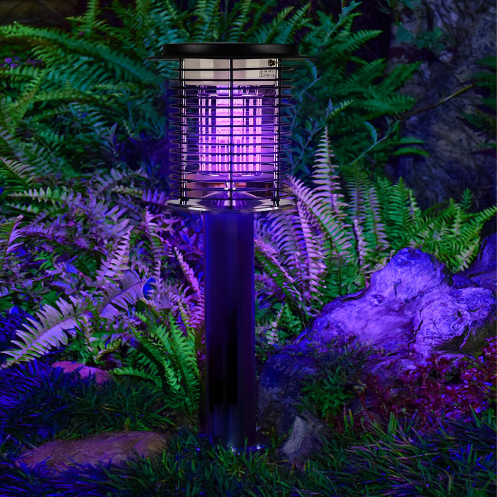 Insektenabwehrlampe wasserdicht – Solar- und USB-Aufladung 