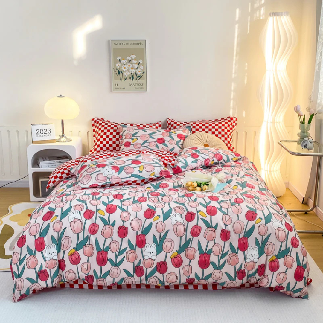 Set de lenjerie de pat elegant – Stil și confort în fiecare zi 