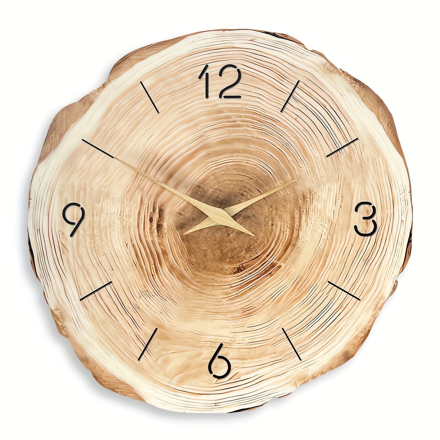 Wanduhr Leise – Realistische Textur und elegantes Design 