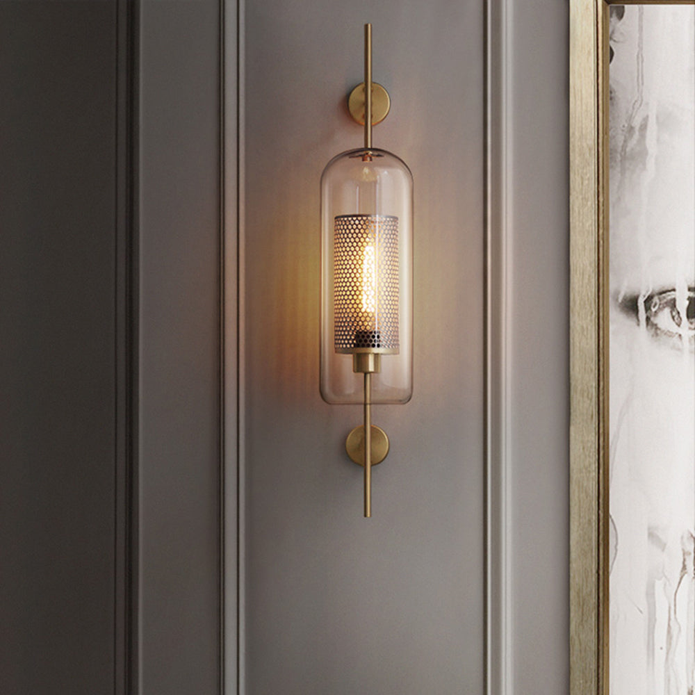 Industriell geometrisk vegglampe - stil og modernitet