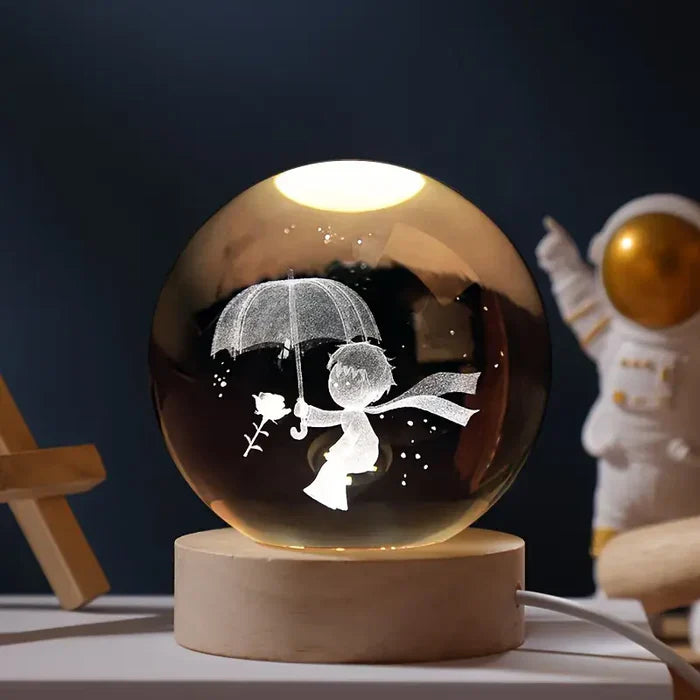 Lámpara Decorativa Led – Acabado Grabado y Estilo Contemporáneo 