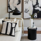 Almofada Decorativa com Padrão Zebra – Toque Selvagem e Elegante 
