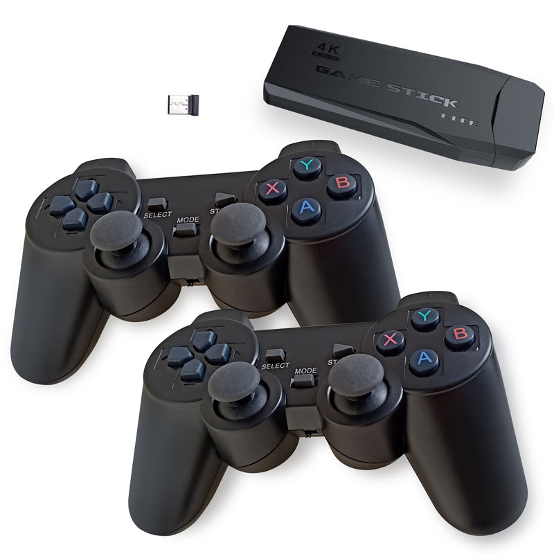 Consola de Juego Retro – Experiencia 4K y Joystick Doble 