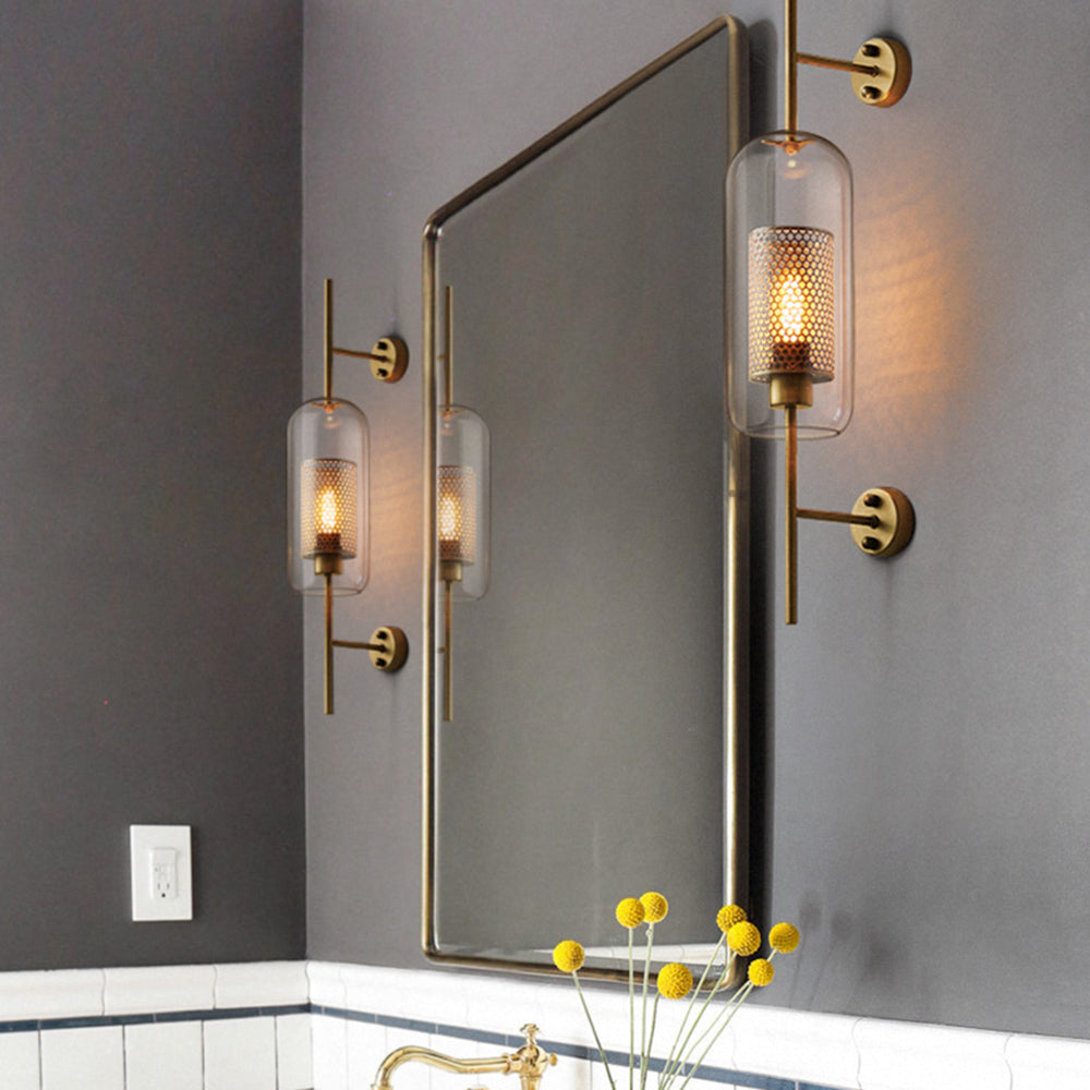 Industriell geometrisk vegglampe - stil og modernitet