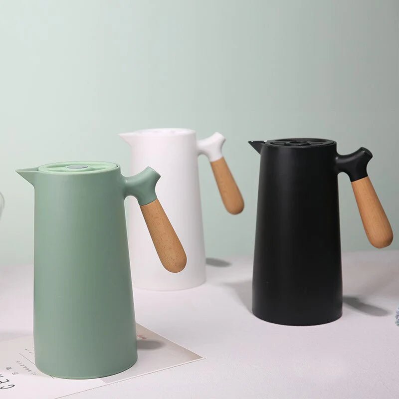 Carafă izotermă cu mânere – Conservare pe termen lung și design elegant 