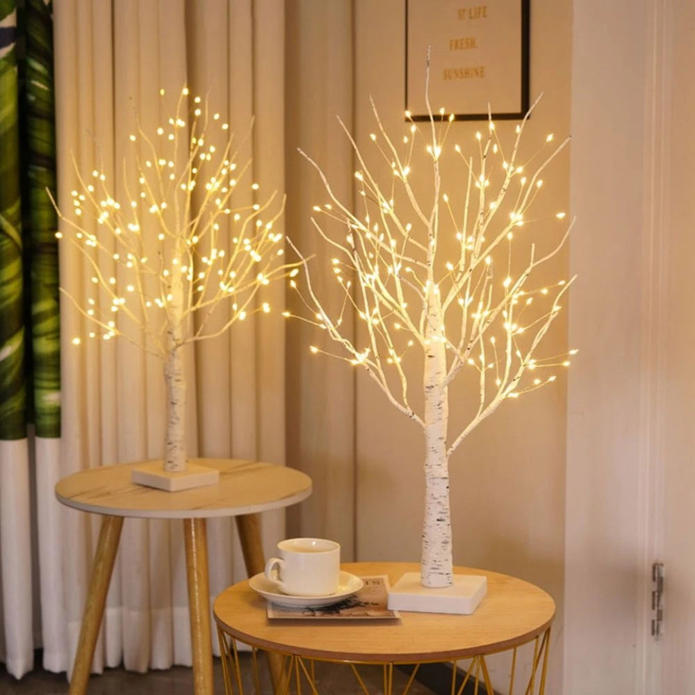 Nordisk Träd Dekorativ Lampa – Mysig och Modern Atmosfär 