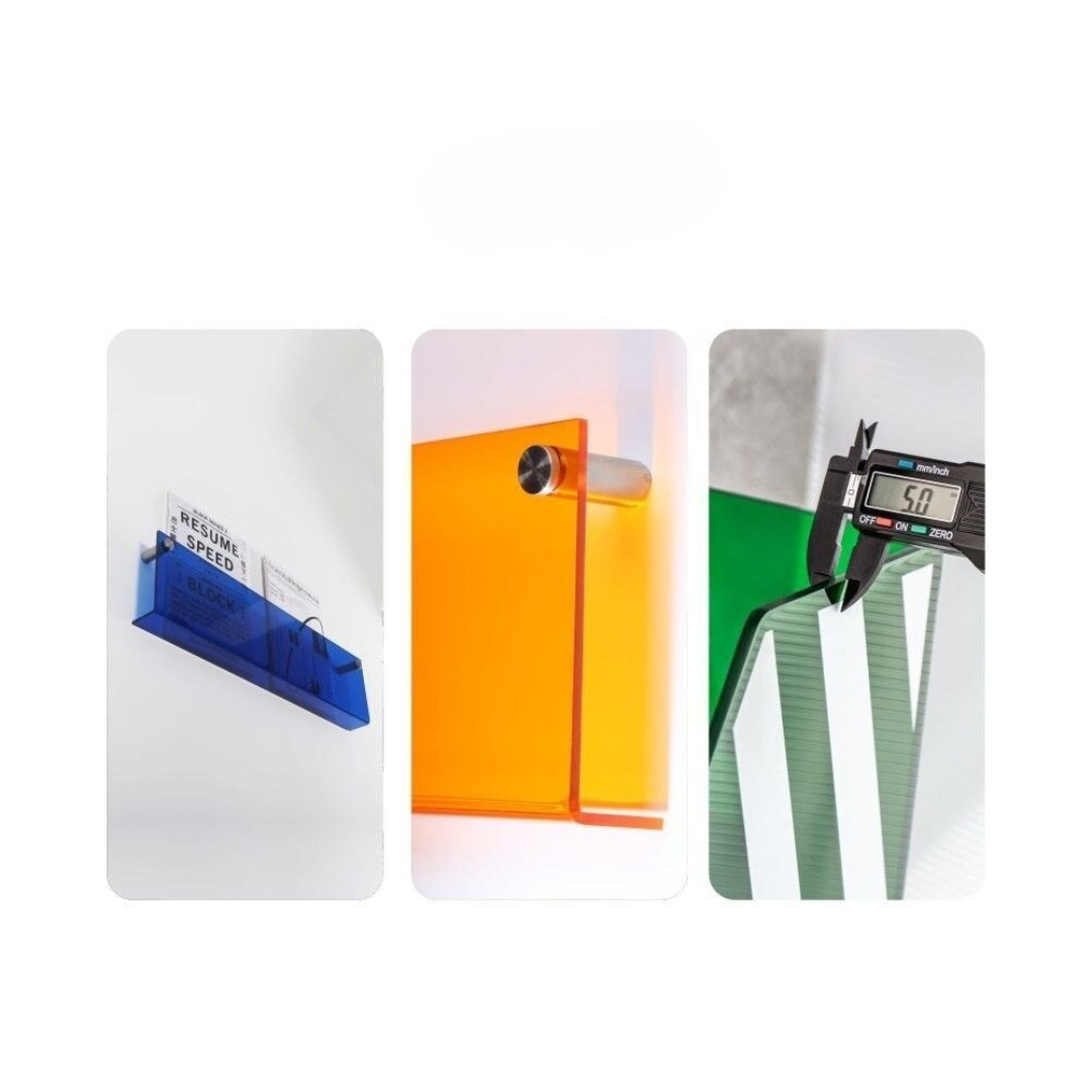 Raft de perete pentru reviste transparent – Design elegant și modern 