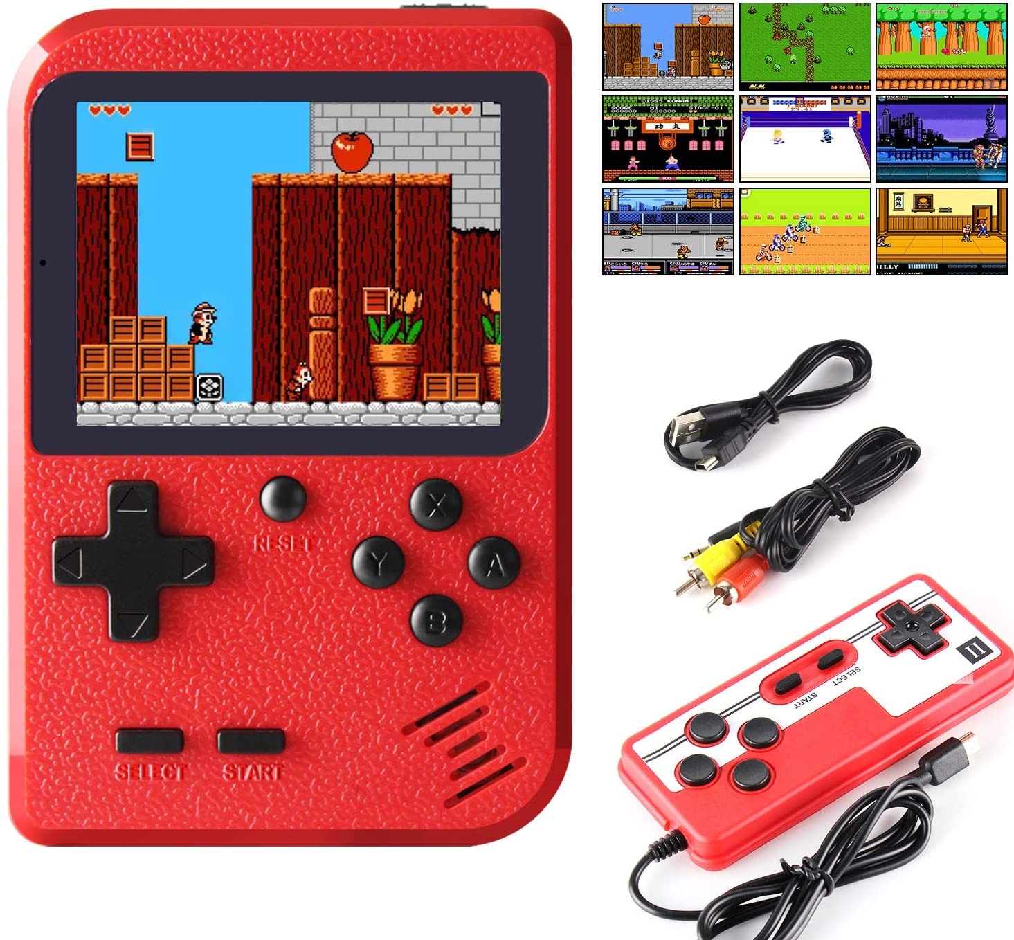 400-En-1 Prenosná konzola pre retro hry
