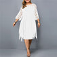 Blandine | Robe De Soirée Grande Taille – Style Élégant Et Ourlet Asymétrique
