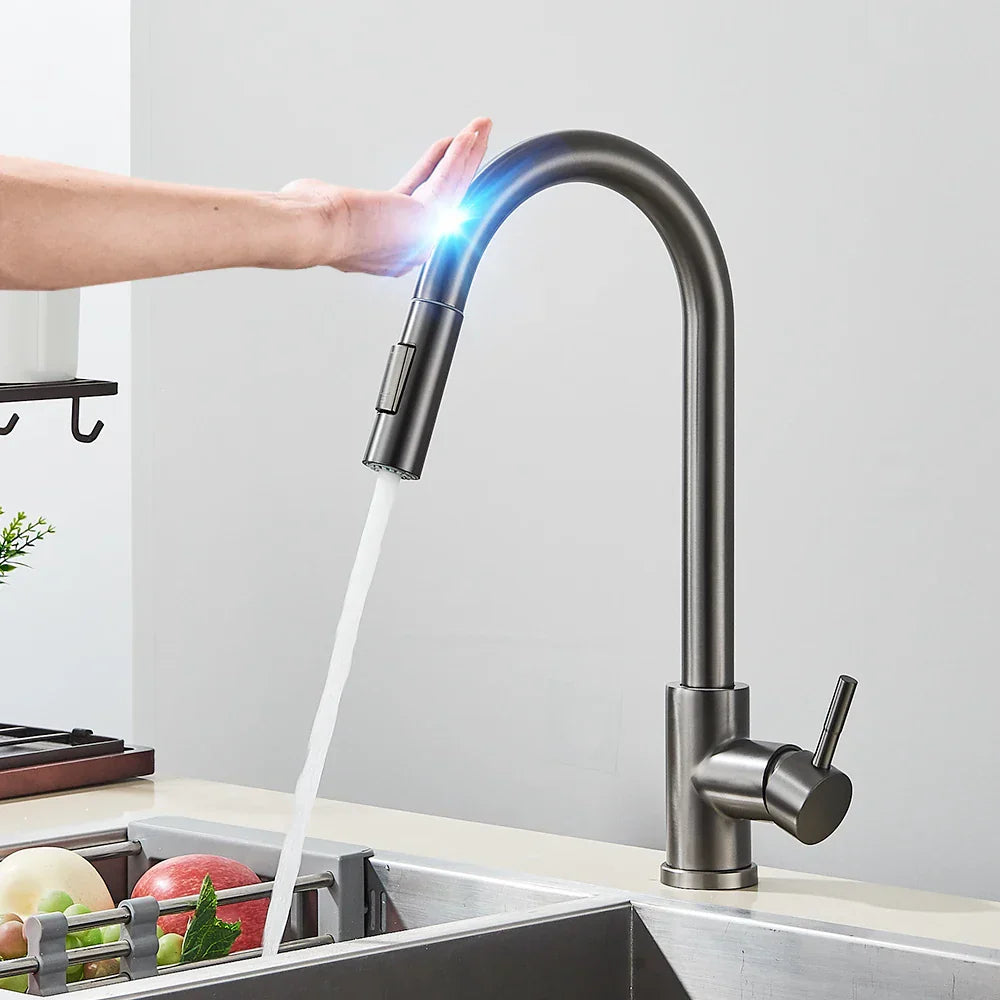 Intelligent Kökshandtag – Touchsensor och Flexibel Dusch 