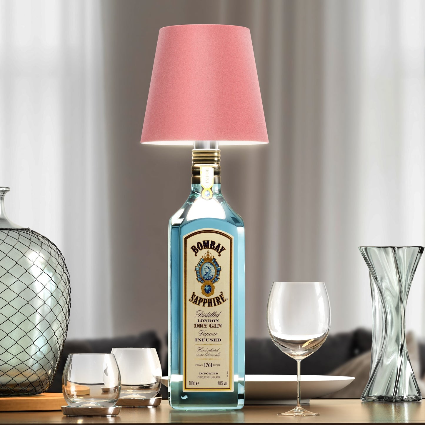 Lámpara LED recargable – Transforme sus botellas en luminarias 
