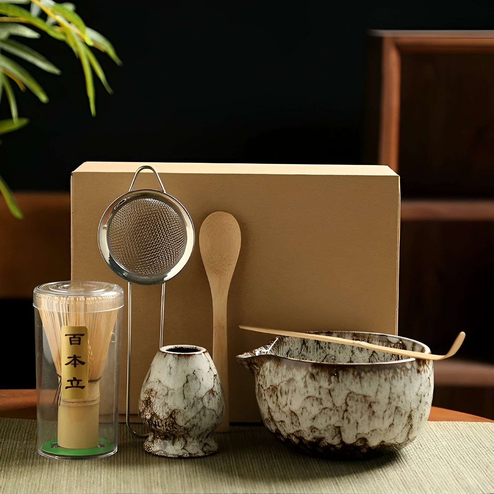 Matcha 6 Piece Preparation Set - Hantverksmässig elegans och raffinerad smak