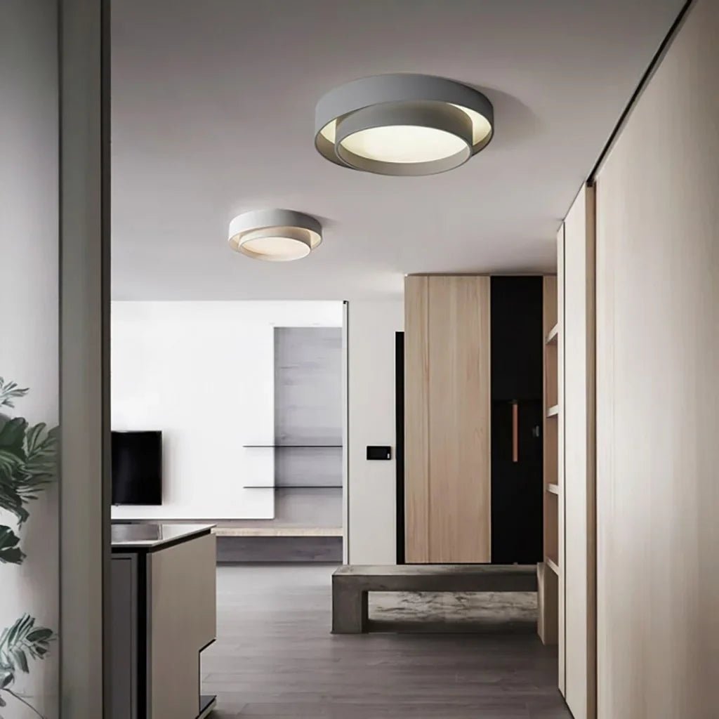 Luminária LED Disco – Luz e Conforto Visual 