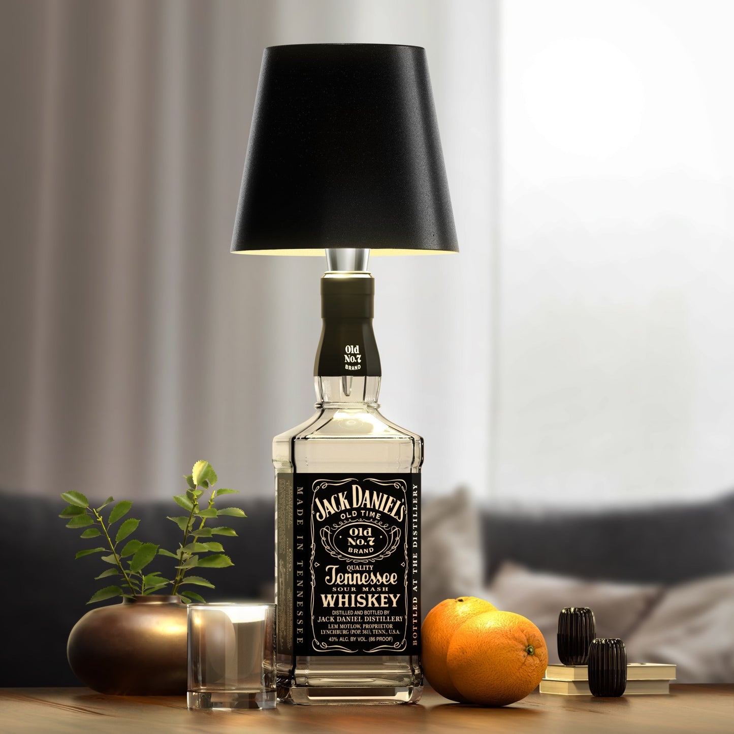 Lámpara LED recargable – Transforme sus botellas en luminarias 