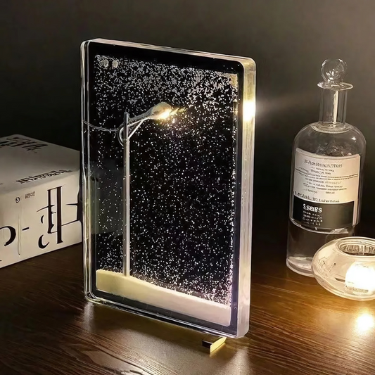 Lampe À Effet De Chute – Ambiance Magique et Lumineuse