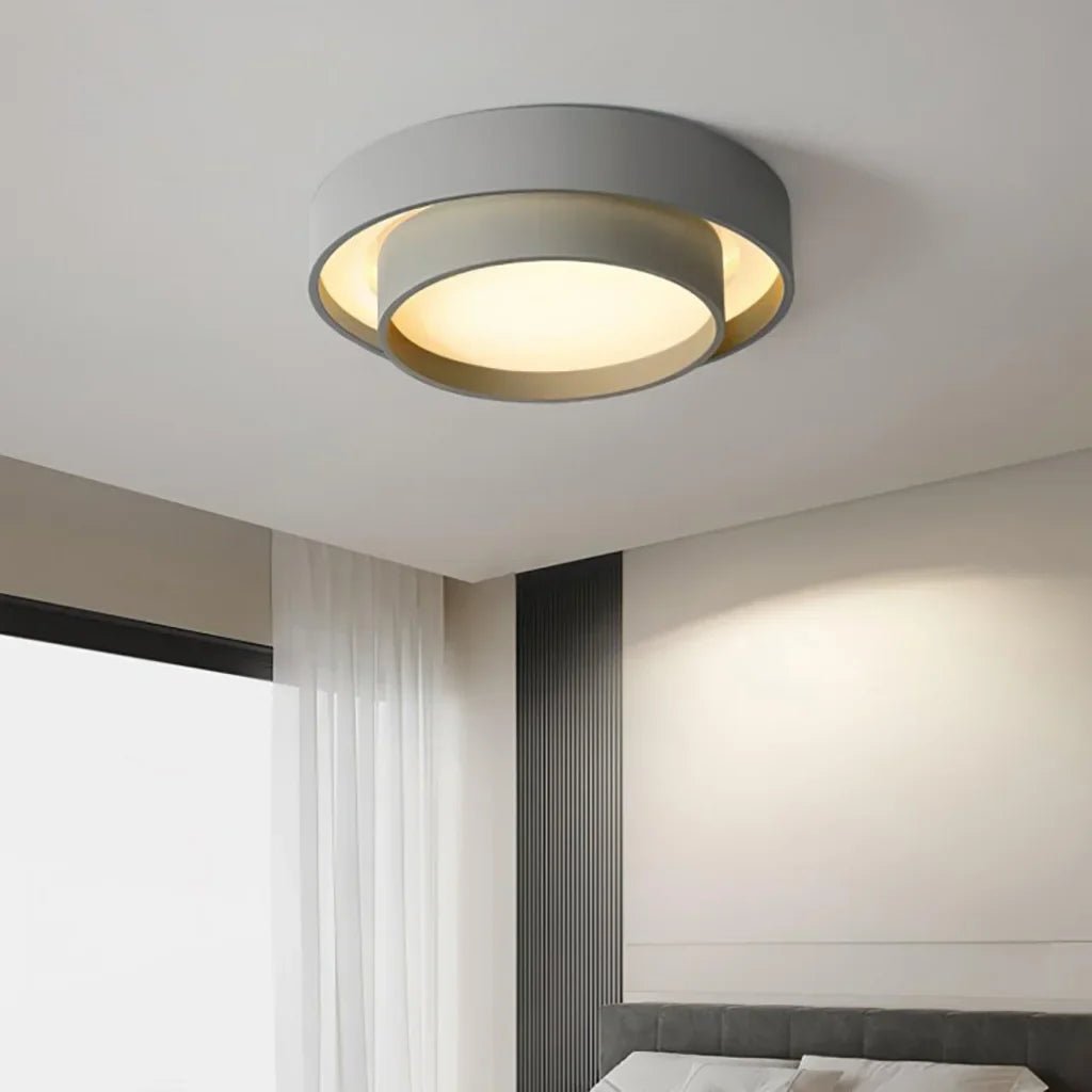 Luminária LED Disco – Luz e Conforto Visual 