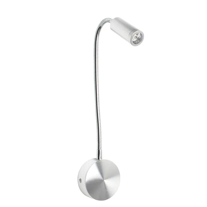 Lampada da parete flessibile a LED - Mobilità, eleganza e luce mirata