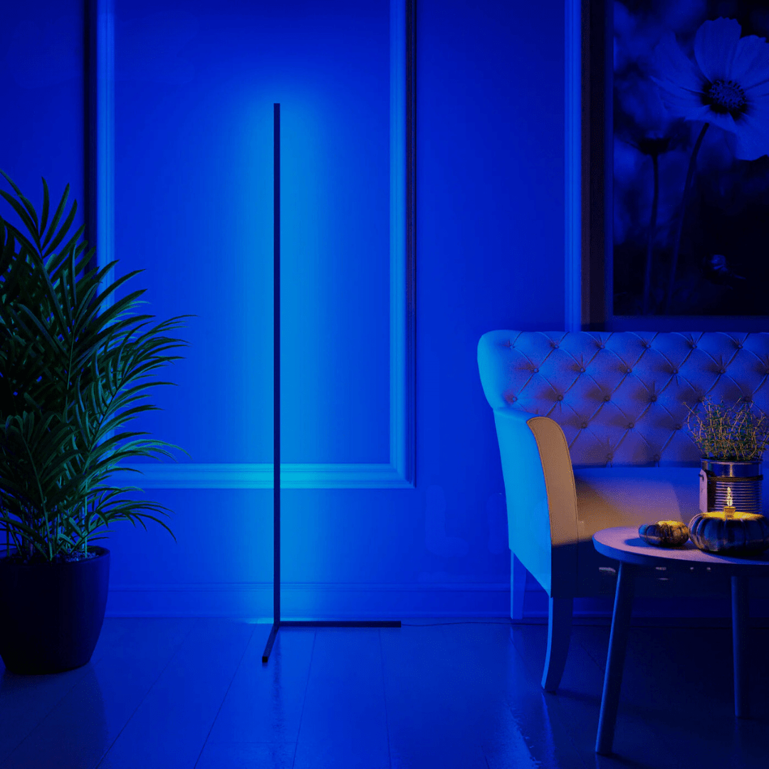 Lámpara de ambiente esquinera - Éclat Multicolore & Atmosphère Moderne