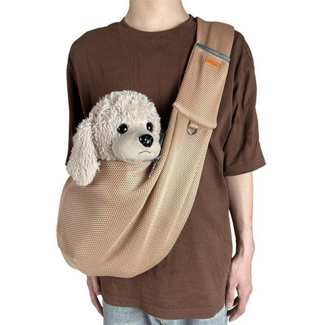 Borsa da Trasporto Traspirante per Cani – Spallaccio Confortevole e Ventilazione Ottimale 