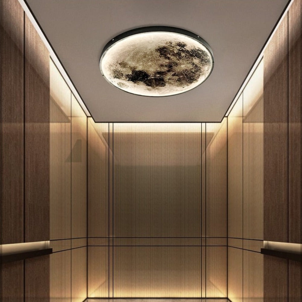 Lampe Murale 3D LED – Lune Pour Une Ambiance Unique