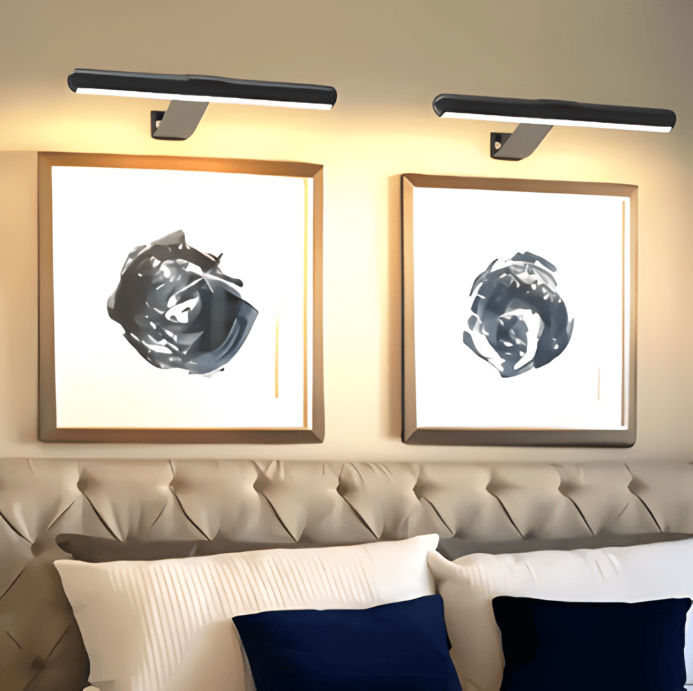 Lampe Murale Led Rotative Sans Fil Rechargeable USB — Rotation Complète & Recharge Pratique