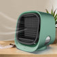 Ventilador Portátil 2-em-1 – Arrefecimento E Praticidade Onde Quer Que Esteja 