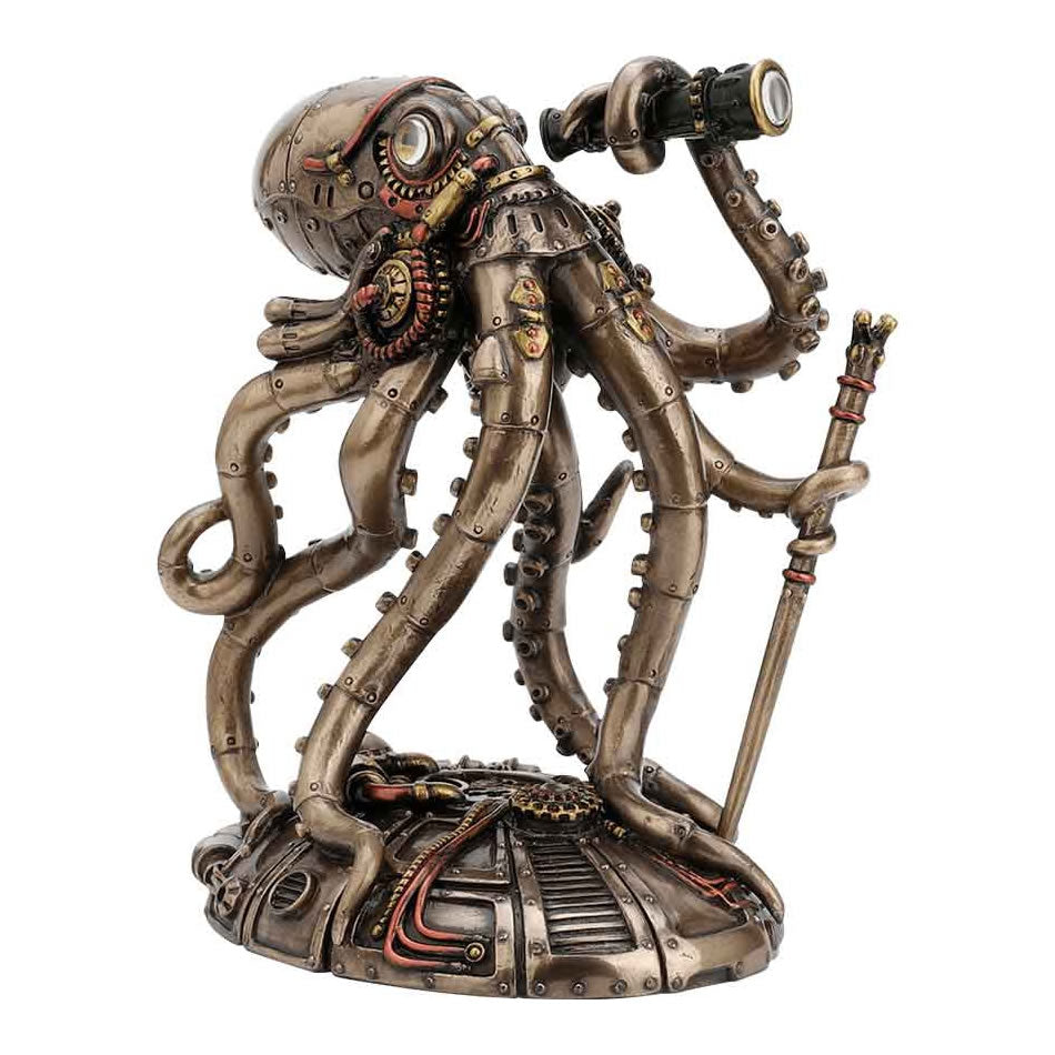 Statue Poulpe Décorative – Design Original Et Atmosphère Industrielle
