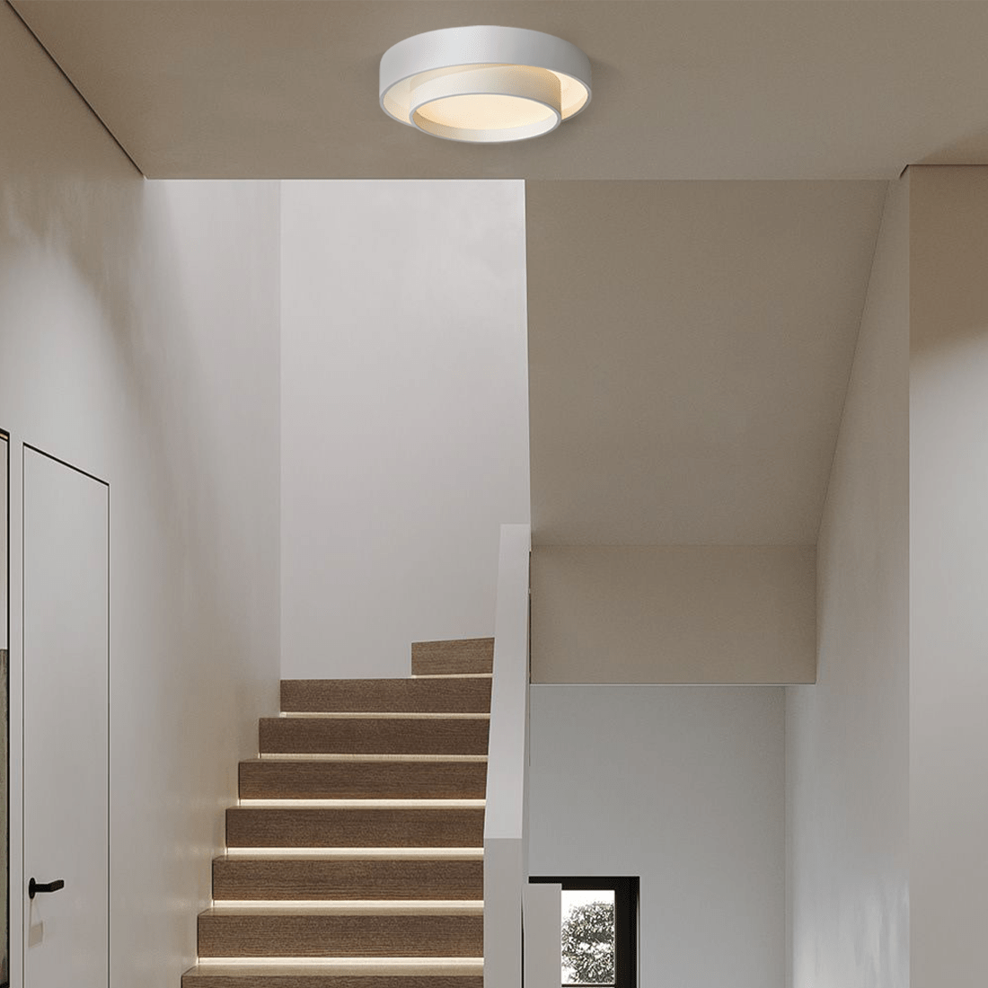 Luminária LED Disco – Luz e Conforto Visual 