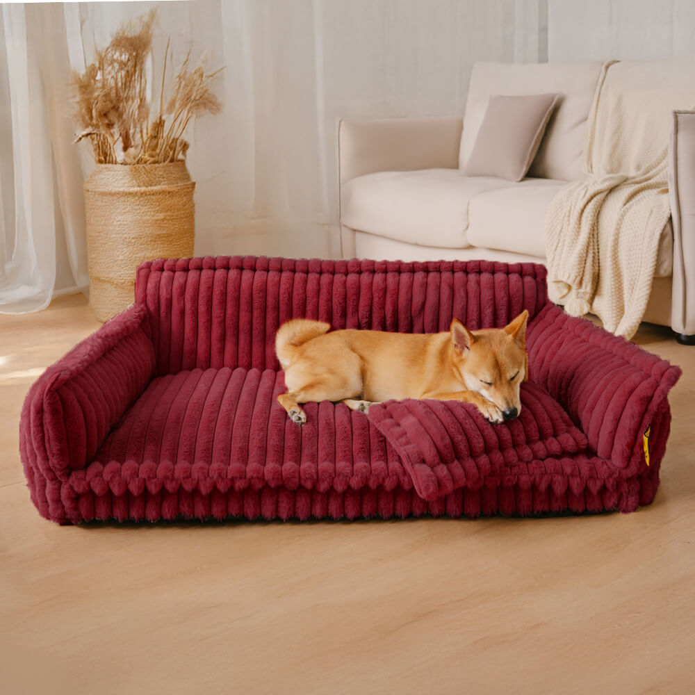 Large Soft and Washable Dog Cushion – Comfort and Hygiene 