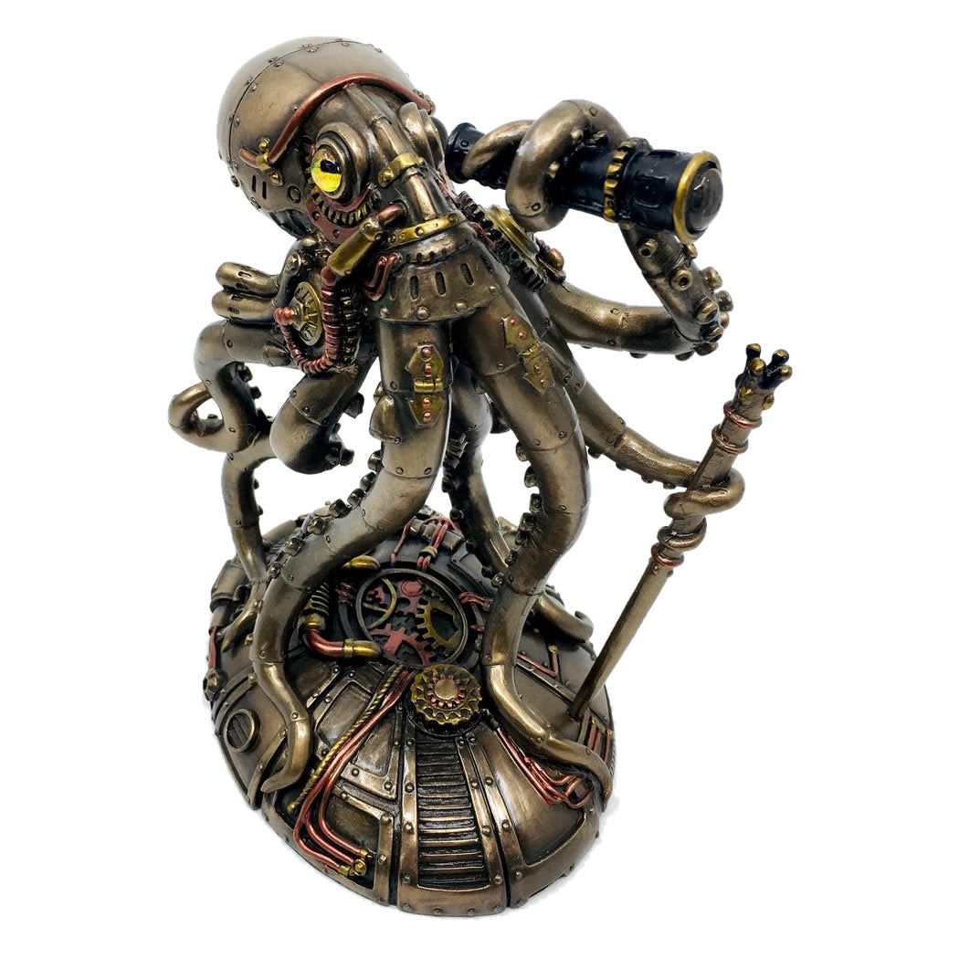 Statue Poulpe Décorative – Design Original Et Atmosphère Industrielle