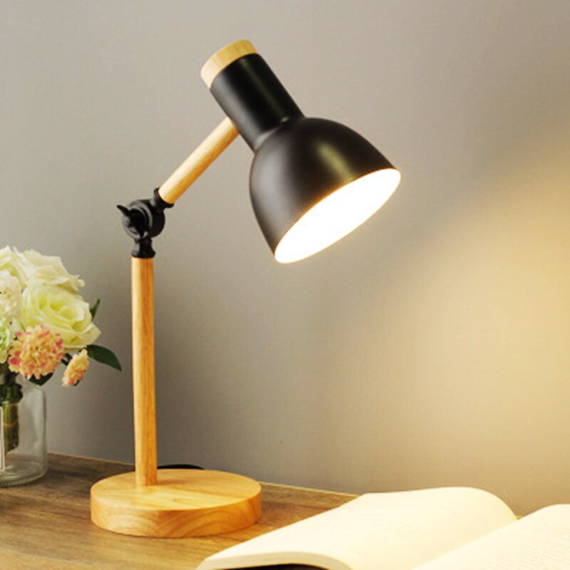 LED-Schreibtischlampe – Natürlicher Stil und nordisches Design 