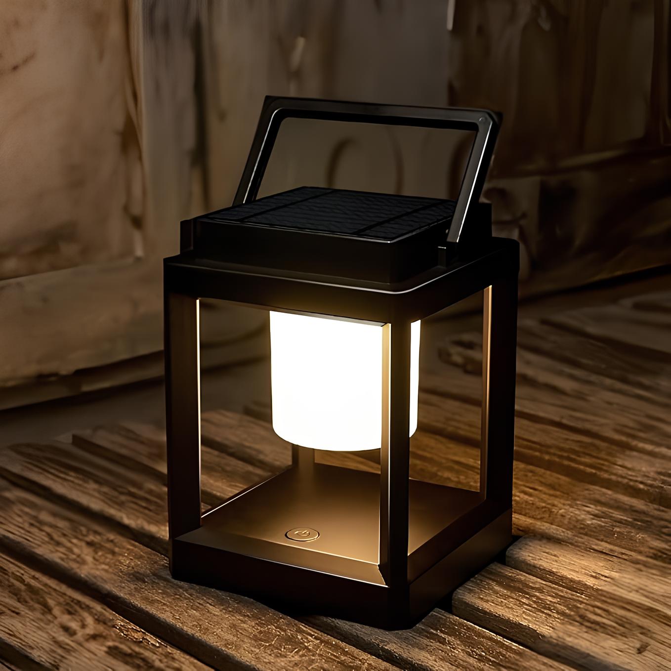 Modern Solar Lantern – Elegant and Durable Lighting 