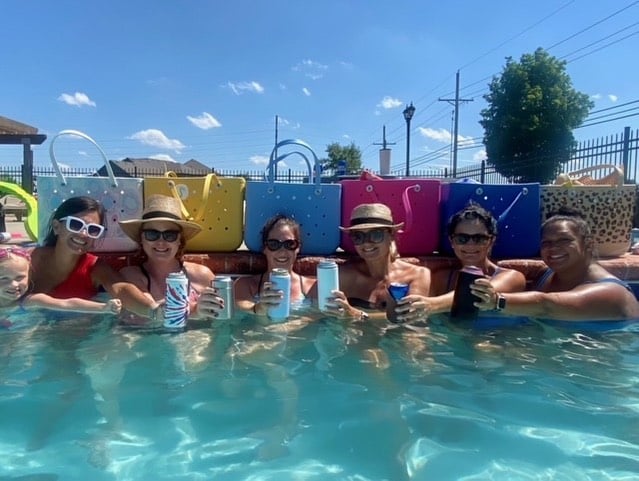 Rigid Beach Bag - Colorful Design and Large Capacity