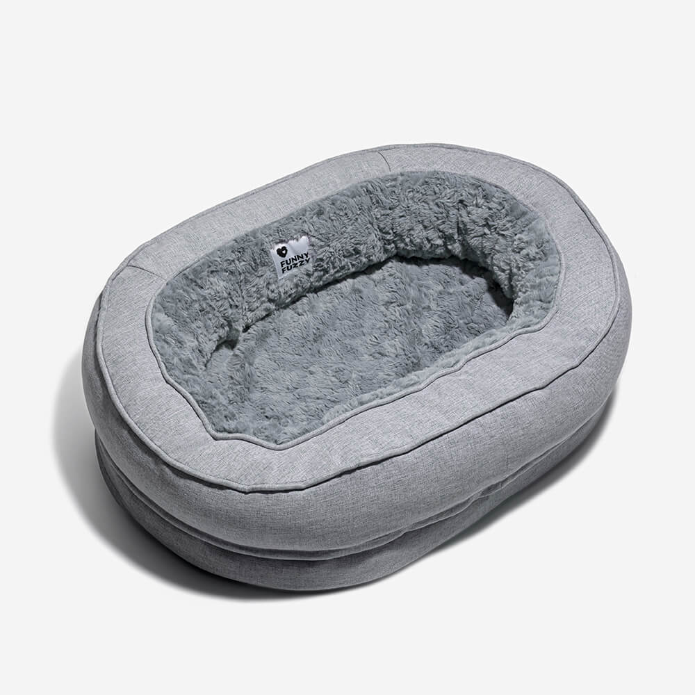 Letto a forma di ciambella per cani – Comfort e dolcezza 