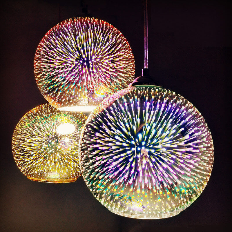 Moderne Hanglamp Vuurwerk Effect – Visuele Glans En Trendy Ontwerp 