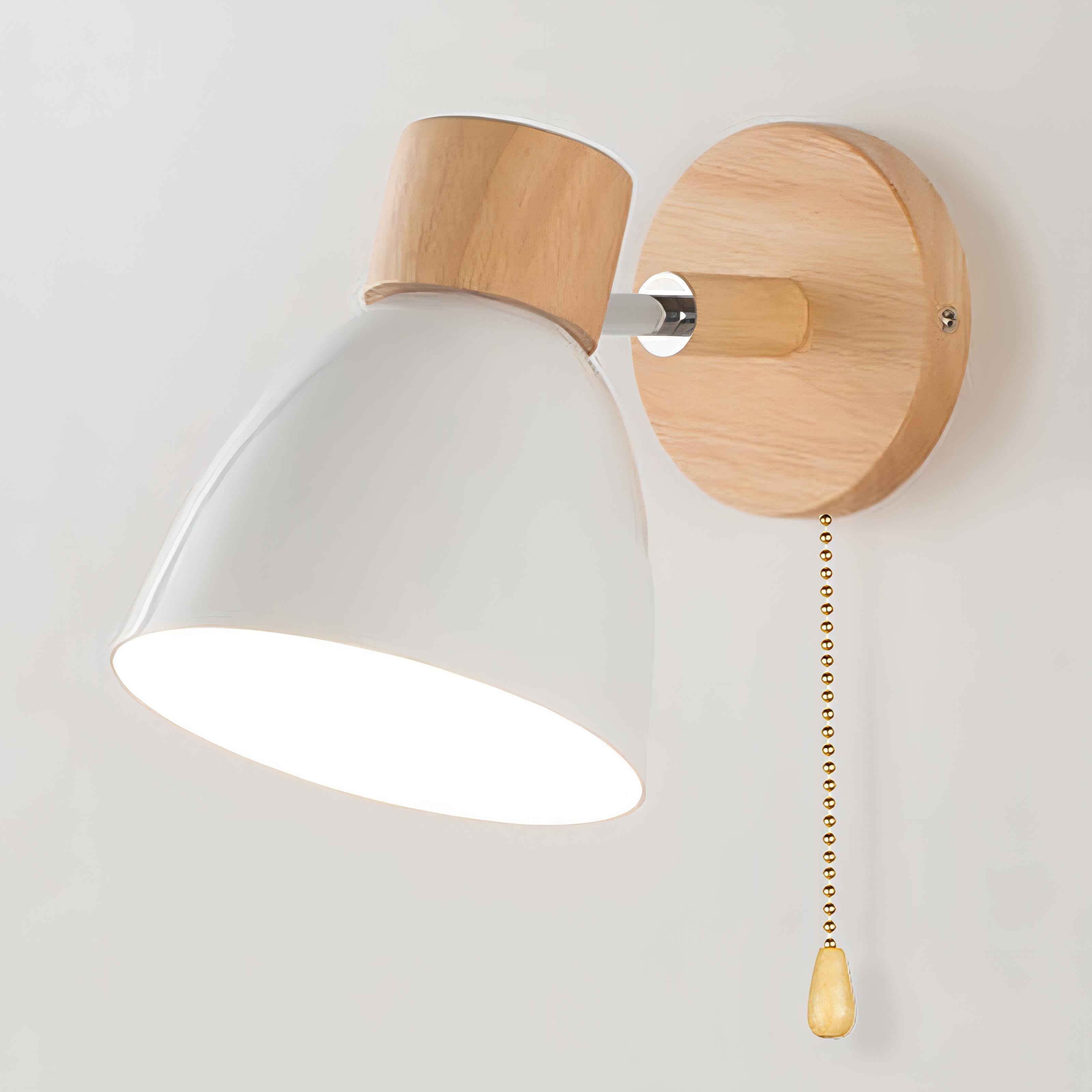 Lámpara de Pared Moderna – Estilo Minimalista y Toque Natural 