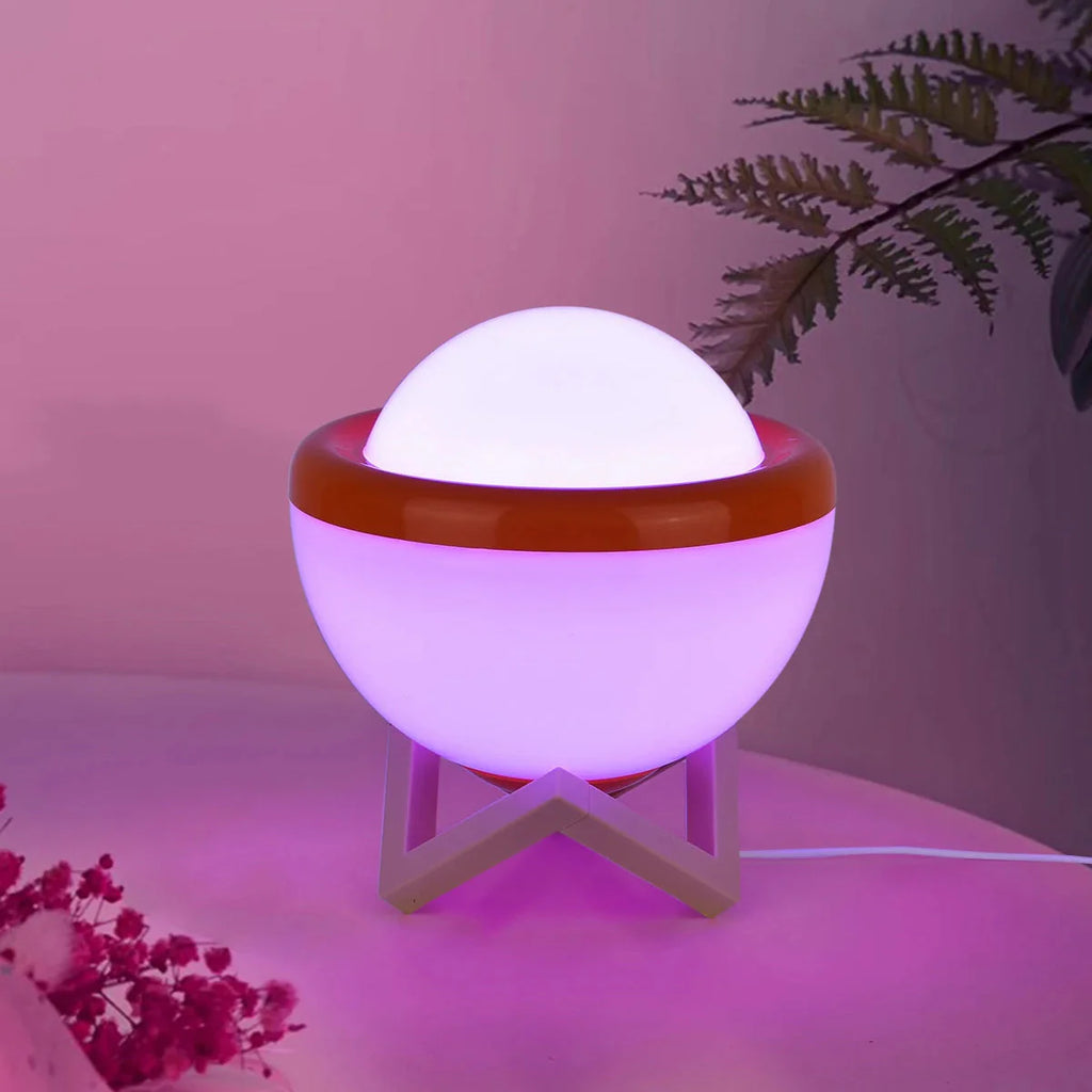 Lámpara de Noche Estilo Clásico – Elegancia y Suavidad Lumínica 