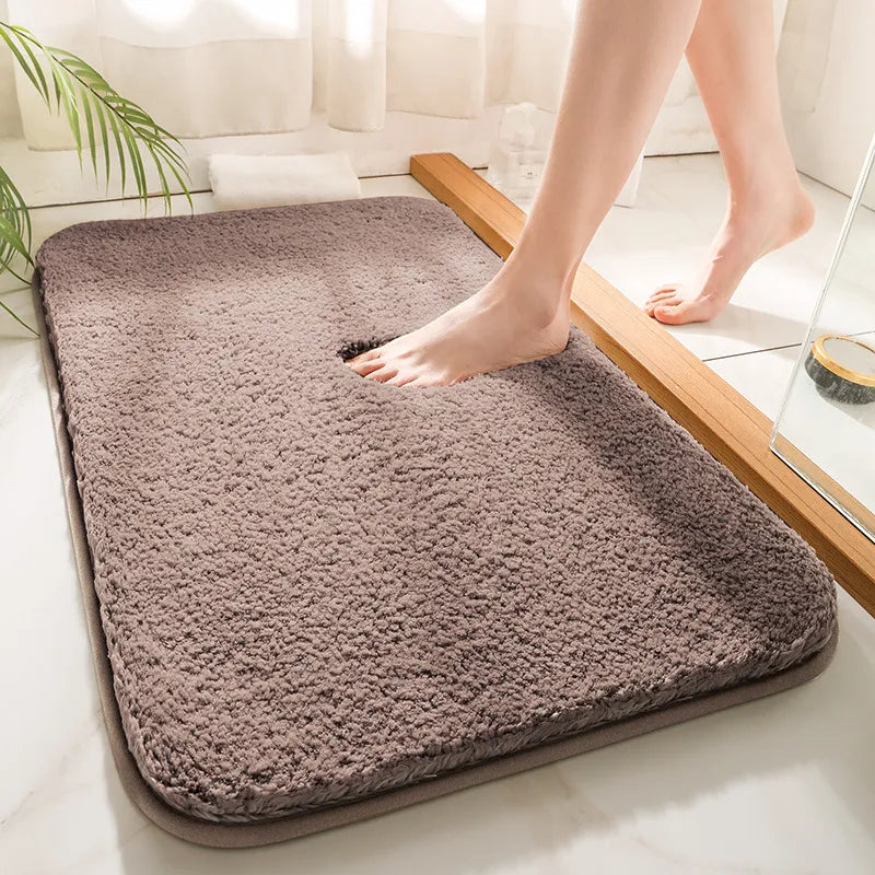 Tapete de Banho Confortável – Espessura Luxuosa e Antiderrapante 